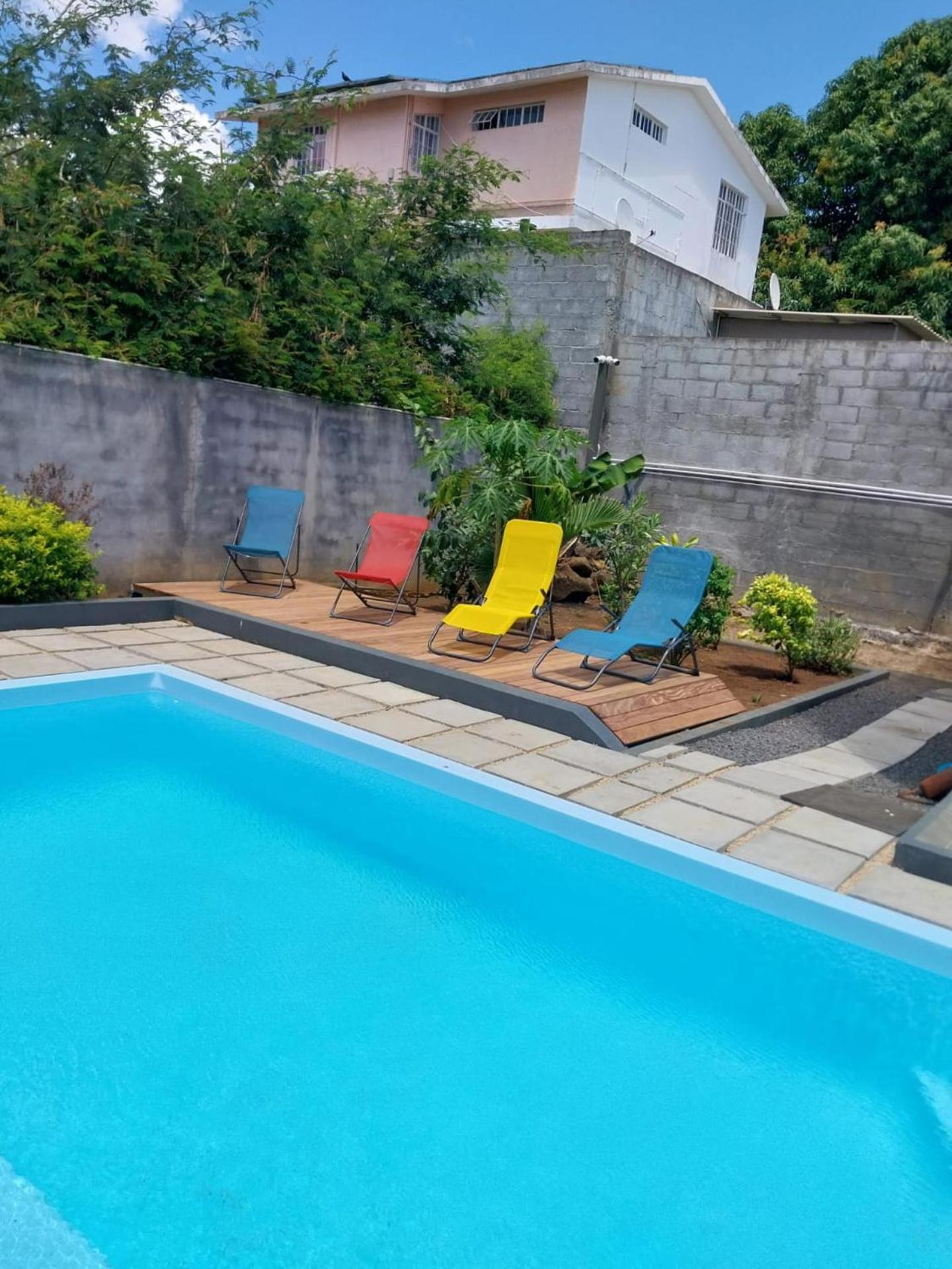 Beautiful House With Private Pool In Mauritius Villa Albion Exterior foto